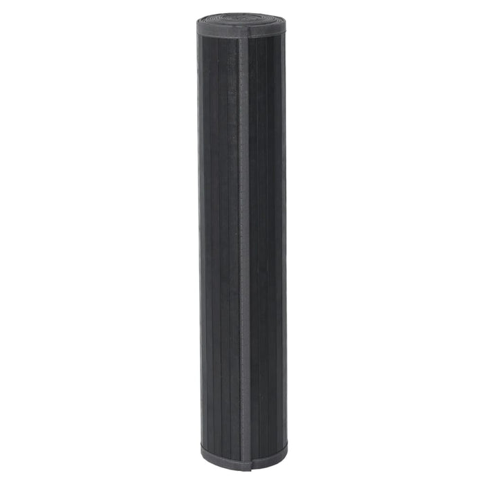 Covor dreptunghiular, gri, 100x200 cm, bambus - WALTI WALTI
