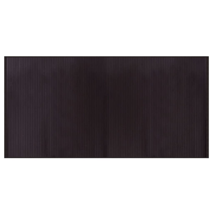 Covor dreptunghiular, maro închis, 100x200 cm, bambus - WALTI WALTI