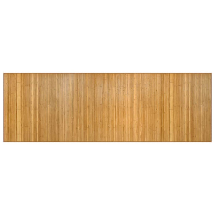 Covor dreptunghiular, natural, 100x300 cm, bambus WALTI
