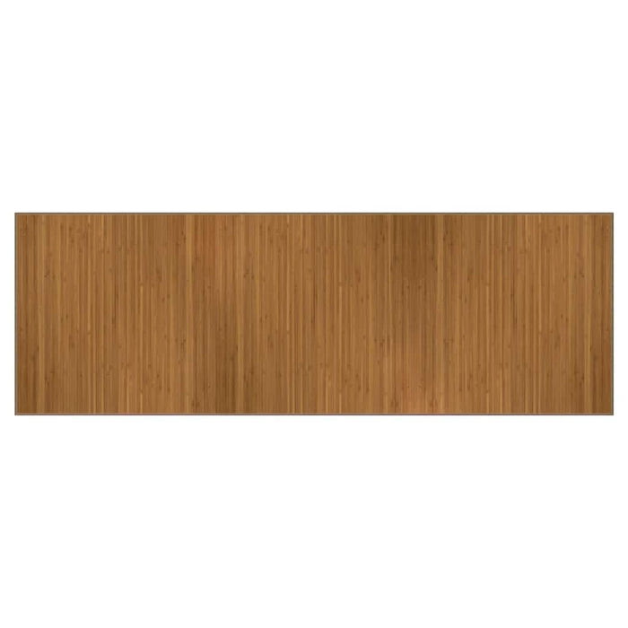 Covor dreptunghiular, maro, 100x300 cm, bambus - WALTI WALTI