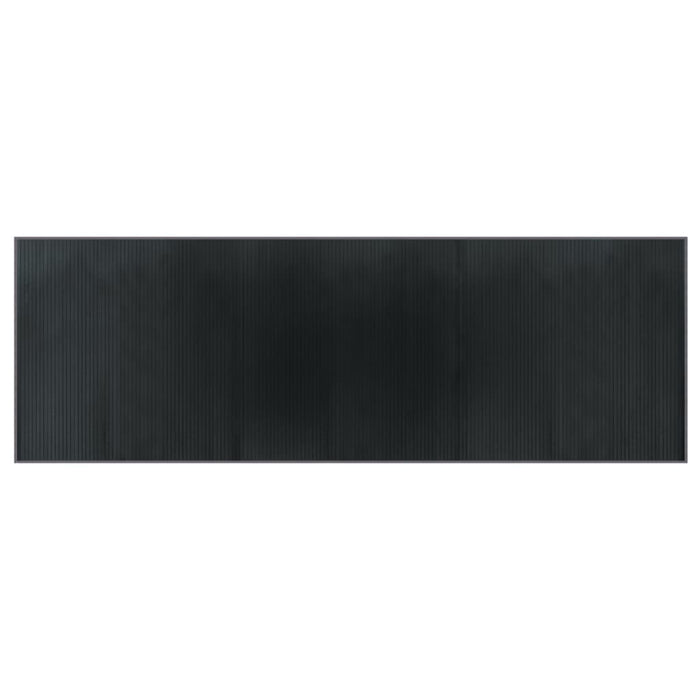 Covor dreptunghiular, gri, 100x300 cm, bambus - WALTI WALTI