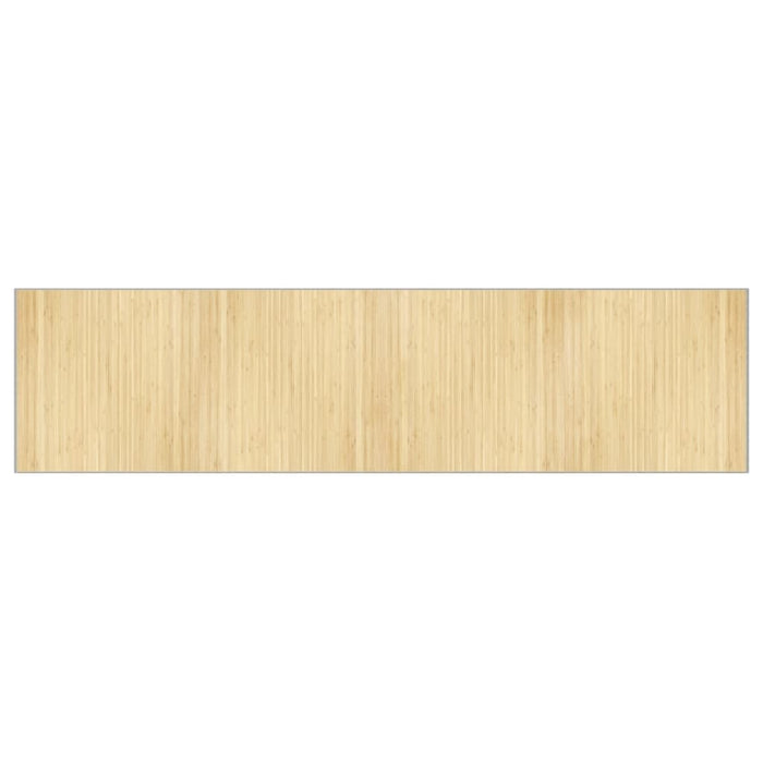 Covor dreptunghiular, natural deschis, 100x400 cm, bambus - WALTI WALTI