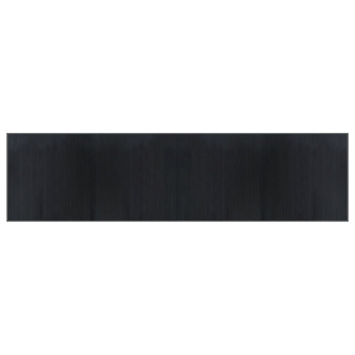 Covor dreptunghiular, gri, 100x400 cm, bambus - WALTI WALTI