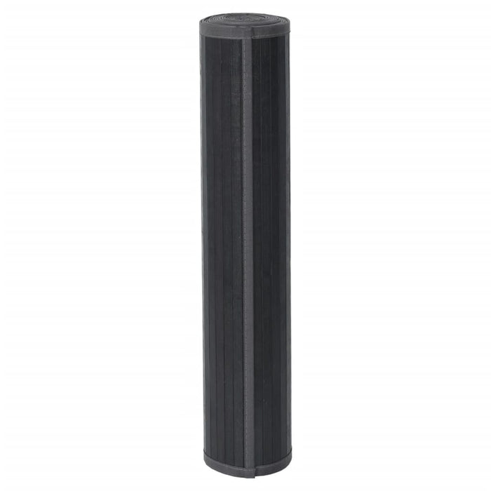Covor dreptunghiular, gri, 100x400 cm, bambus - WALTI WALTI