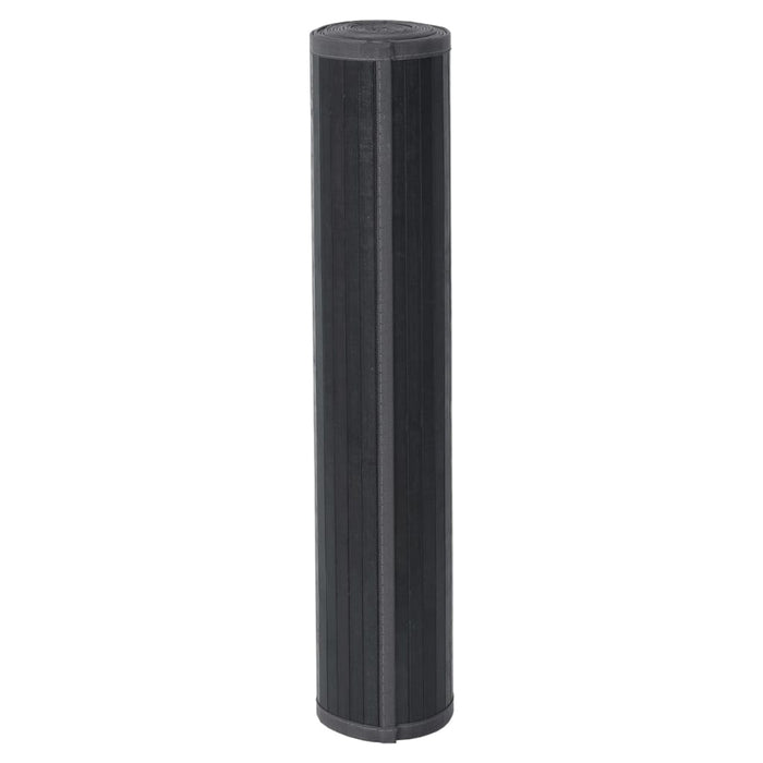 Covor dreptunghiular, gri, 100x1000 cm, bambus - WALTI WALTI