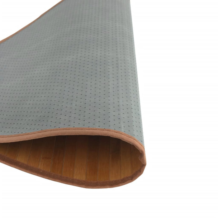 Covor rotund, natural, 60 cm, bambus WALTI