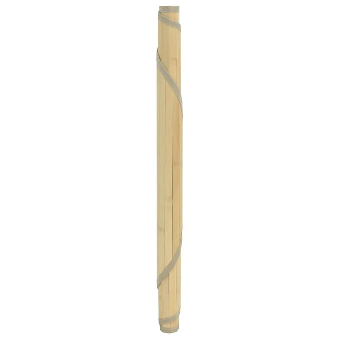 Covor rotund, natural deschis, 60 cm, bambus - WALTI WALTI