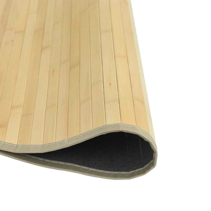 Covor rotund, natural deschis, 60 cm, bambus - WALTI WALTI