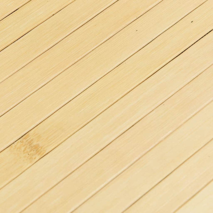 Covor rotund, natural deschis, 60 cm, bambus - WALTI WALTI