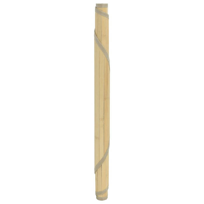 Covor rotund, natural deschis, 80 cm, bambus - WALTI WALTI