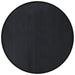 Covor rotund, negru, 100 cm, bambus - WALTI WALTI
