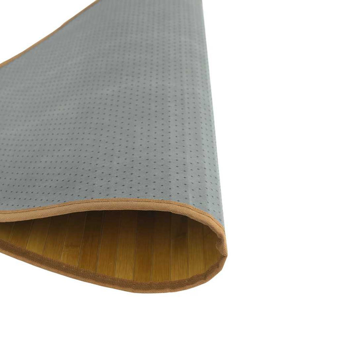 Covor rotund, natural, 100 cm, bambus WALTI