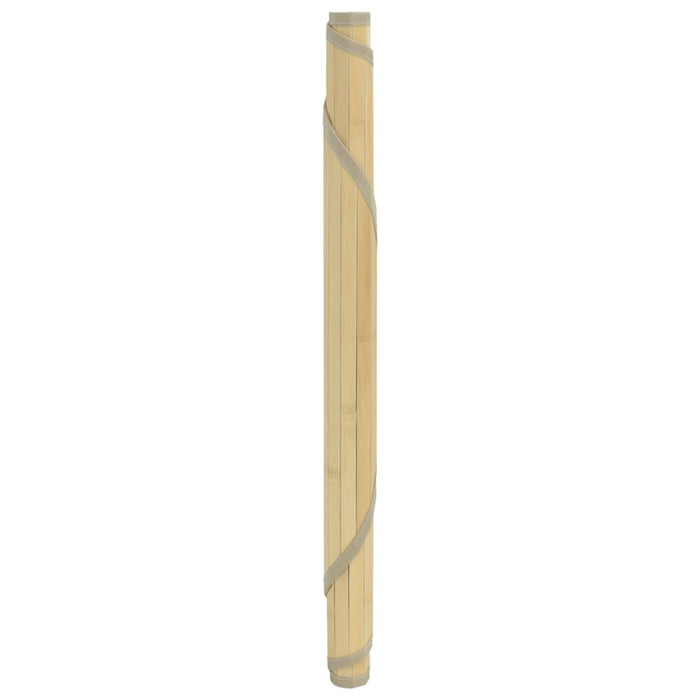 Covor rotund, natural deschis, 100 cm, bambus - WALTI WALTI