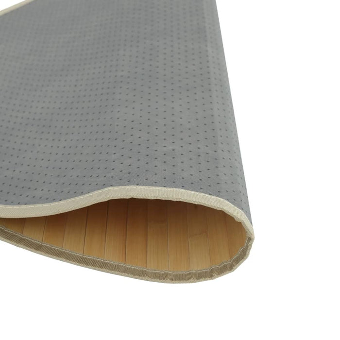 Covor rotund, natural deschis, 100 cm, bambus - WALTI WALTI