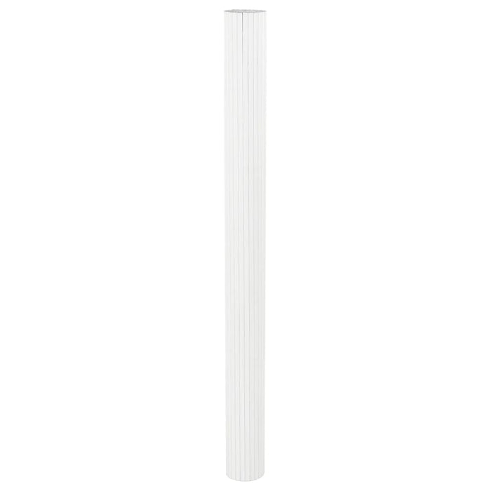 Paravan de cameră, alb, lățime 400 cm, înălțime 165 cm , bambus WALTI