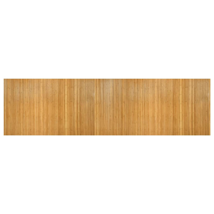 Paravan de cameră, natural, lățime 600 cm, înălțime 165 cm, bambus WALTI