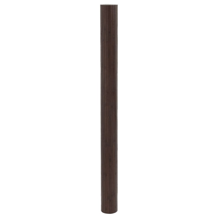 Paravan de cameră, maro închis, lățime 800 cm, înălțime 165 cm , bambus WALTI