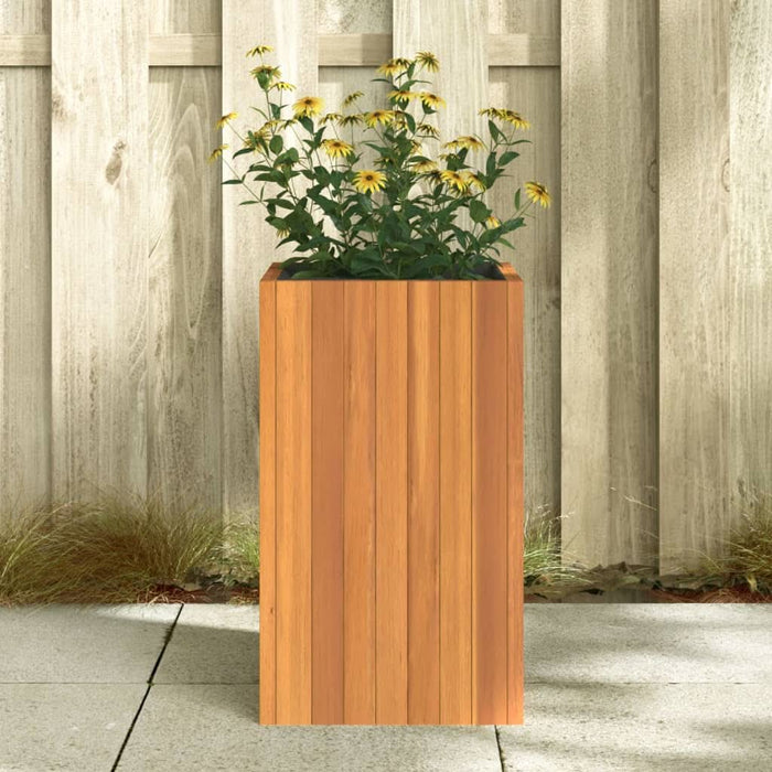 Jardinieră de grădină, 35x35x60 cm, lemn masiv de acacia - WALTI WALTI