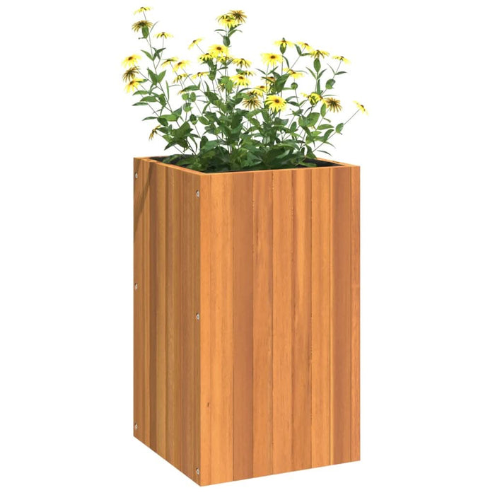 Jardinieră de grădină, 35x35x60 cm, lemn masiv de acacia - WALTI WALTI