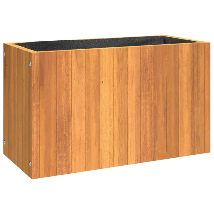 Jardinieră de grădină, 59x27,5x35 cm, lemn masiv de acacia - WALTI WALTI
