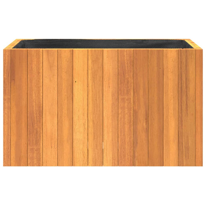 Jardinieră de grădină, 59x27,5x35 cm, lemn masiv de acacia - WALTI WALTI