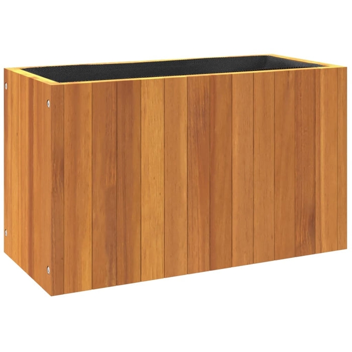 Jardinieră de grădină, 59x27,5x35 cm, lemn masiv de acacia - WALTI WALTI