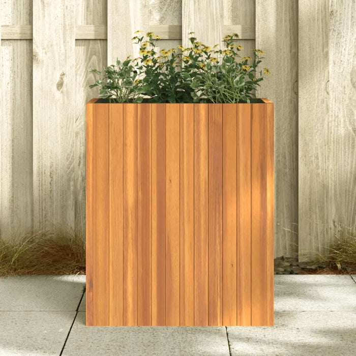 Jardinieră de grădină, 59x27,5x70 cm, lemn masiv de acacia - WALTI WALTI
