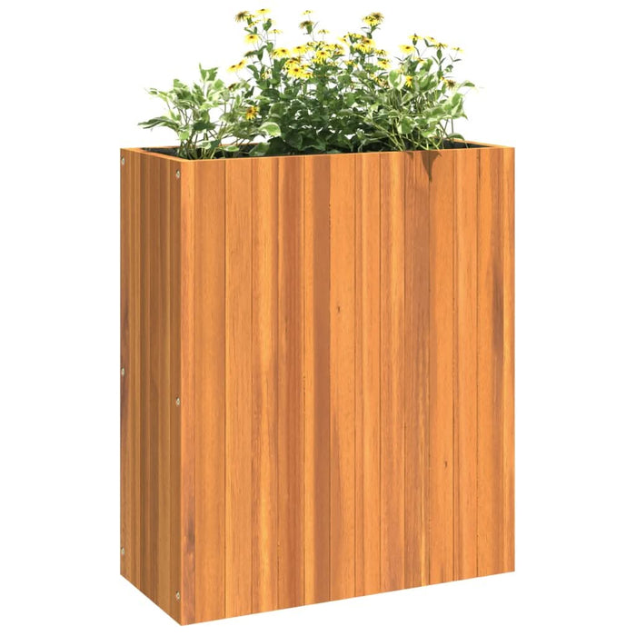 Jardinieră de grădină, 59x27,5x70 cm, lemn masiv de acacia - WALTI WALTI