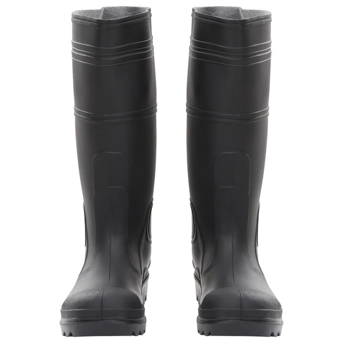 Cizme de ploaie, negru, PVC, mărime 39 - WALTI WALTI