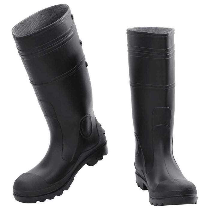 Cizme de ploaie, negru, PVC, mărime 42 WALTI