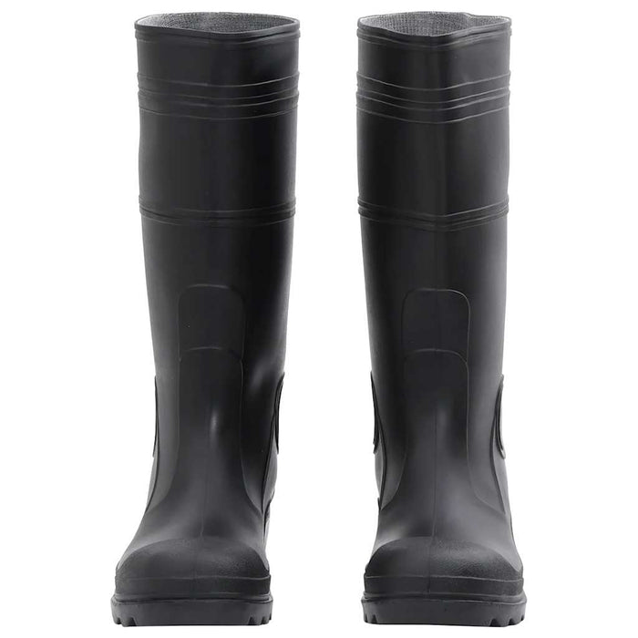 Cizme de ploaie, negru, PVC, mărime 42 WALTI