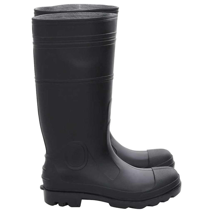 Cizme de ploaie, negru, PVC, mărime 42 WALTI