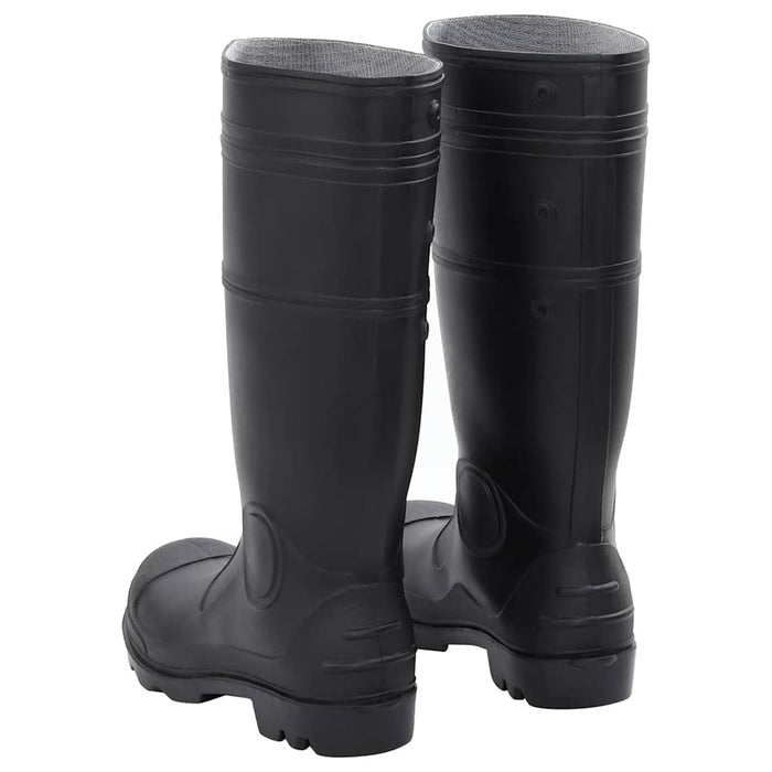 Cizme de ploaie, negru, PVC, mărime 42 WALTI