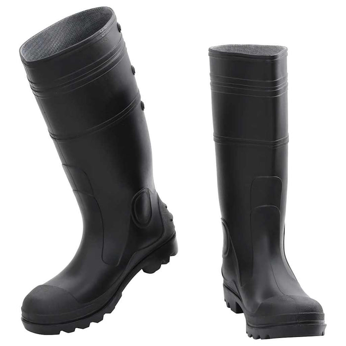 Cizme de ploaie, negru, PVC, mărime 43 WALTI