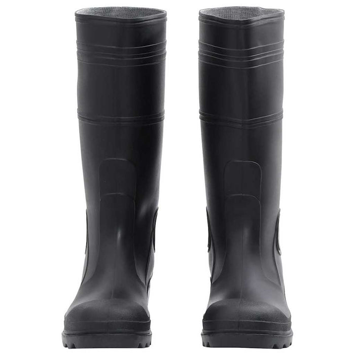 Cizme de ploaie, negru, PVC, mărime 43 WALTI