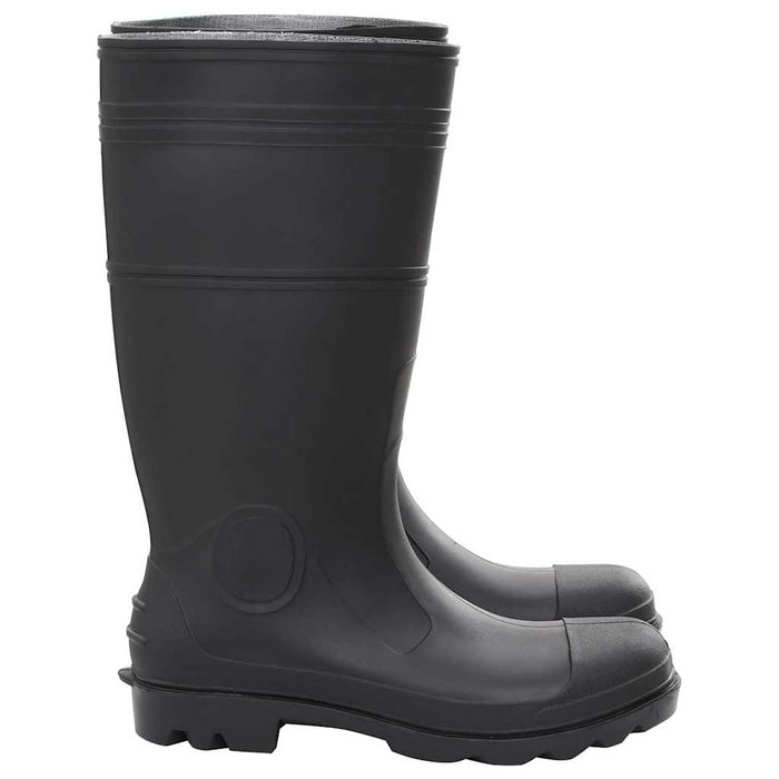 Cizme de ploaie, negru, PVC, mărime 45 WALTI