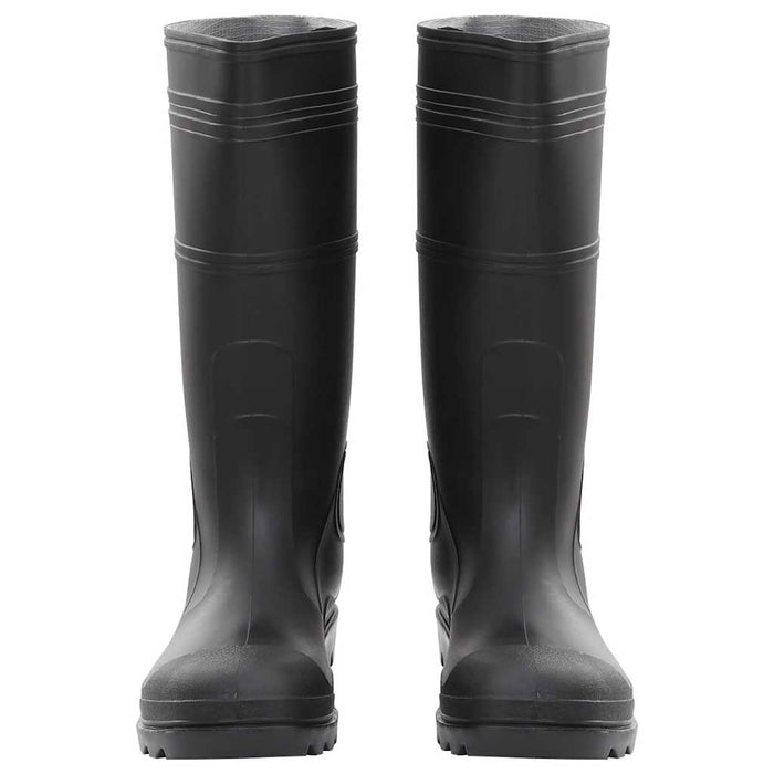 Cizme de ploaie, negru, PVC, mărime 46 - WALTI WALTI