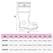 Cizme de ploaie, negru, PVC, mărime 46 - WALTI WALTI