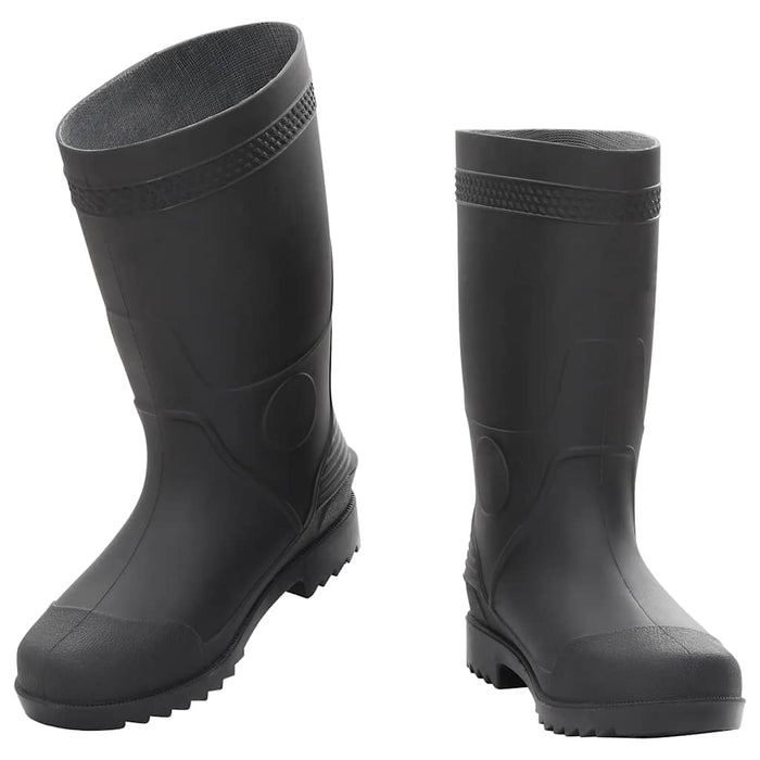 Cizme de ploaie, negru, PVC, mărime 40 WALTI