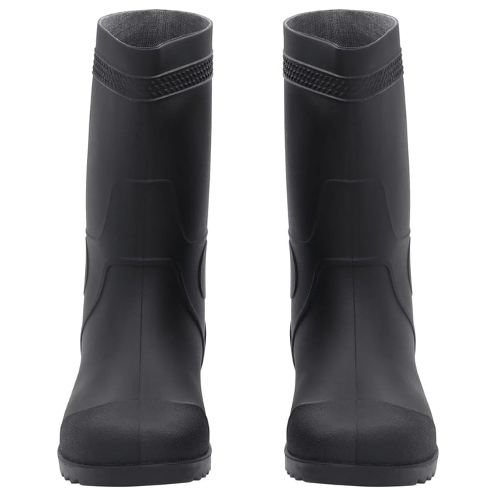 Cizme de ploaie, negru, PVC, mărime 43 - WALTI WALTI