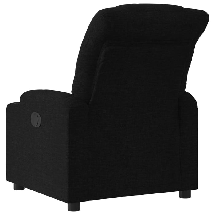Fotoliu rabatabil, negru, material textil - WALTI WALTI
