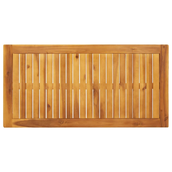 Masă de grădină, 110x55x75 cm, lemn masiv de acacia - WALTI WALTI