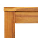 Masă de grădină, 110x55x75 cm, lemn masiv de acacia - WALTI WALTI