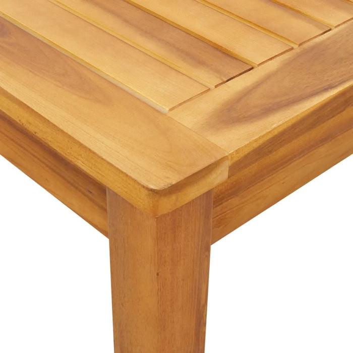 Masă de grădină, 110x55x75 cm, lemn masiv de acacia - WALTI WALTI