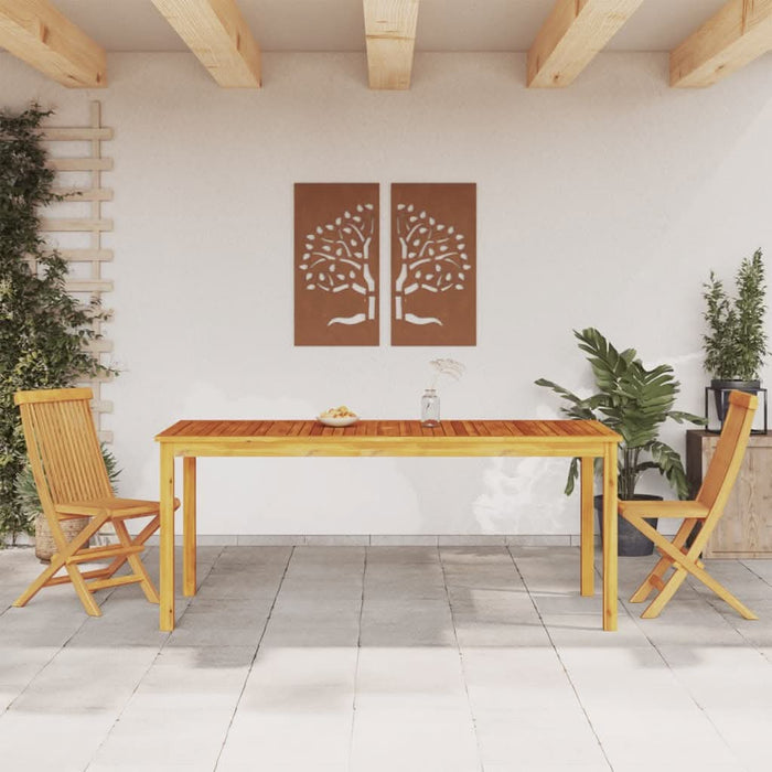 Masă de grădină, 180x90x75 cm, lemn masiv de acacia - WALTI WALTI