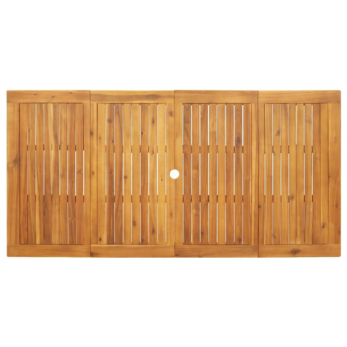Masă de grădină, 180x90x75 cm, lemn masiv de acacia - WALTI WALTI