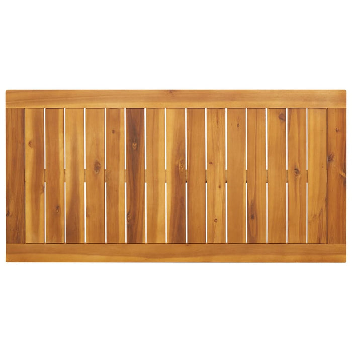 Masă de grădină, 110x56x75 cm, lemn masiv de acacia - WALTI WALTI