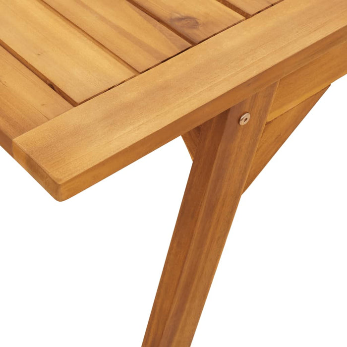 Masă de grădină, 110x56x75 cm, lemn masiv de acacia - WALTI WALTI