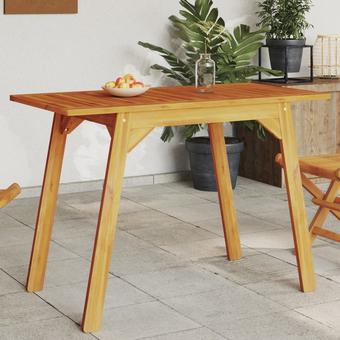 Masă de grădină, 110x56x75 cm, lemn masiv de acacia - WALTI WALTI