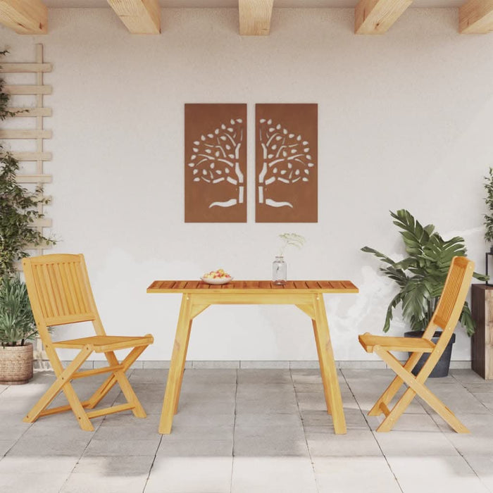 Set mobilier de grădină, 3 piese, lemn masiv de acacia - WALTI WALTI